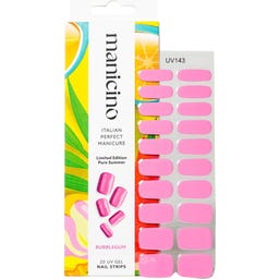 Manicino UV Gel Nail Strips - Bubble Gum