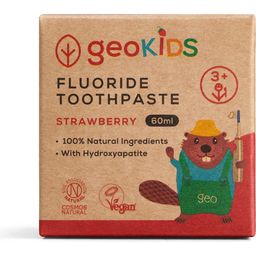 Georganics Fluoride Toothpaste Strawberry - 60 ml