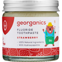 georganics Fluoride Toothpaste - Strawberry - 60 ml