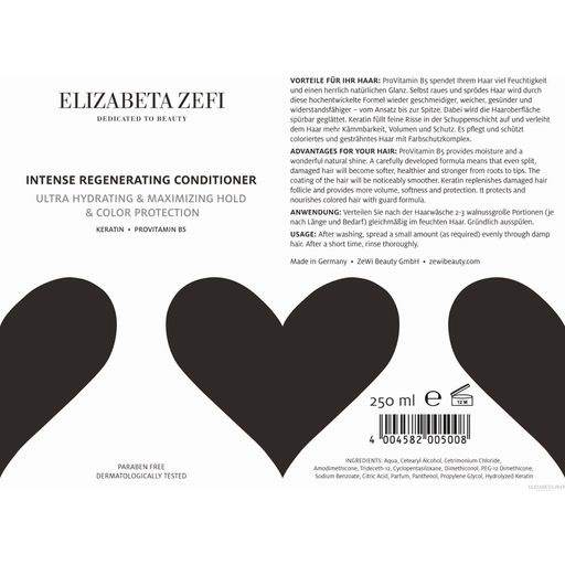 Elizabeta Zefi Intense Regenerating Conditioner - 250 мл