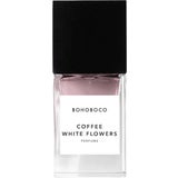 BOHOBOCO Coffee White Flowers