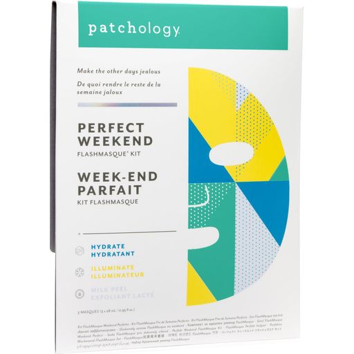 Patchology Perfect Weekend FlashMasque Trio - 1 szett