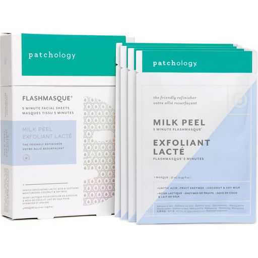 Patchology FlashMasque Milk Peel - 4 pièces