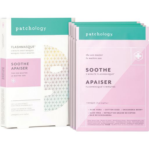 Patchology FlashMasque Soothe - 4 darab
