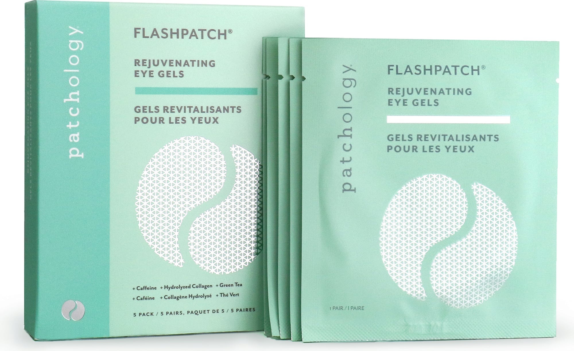 Patchology FlashPatch Rejuvenating Eye Gel Mask - 5 Броя