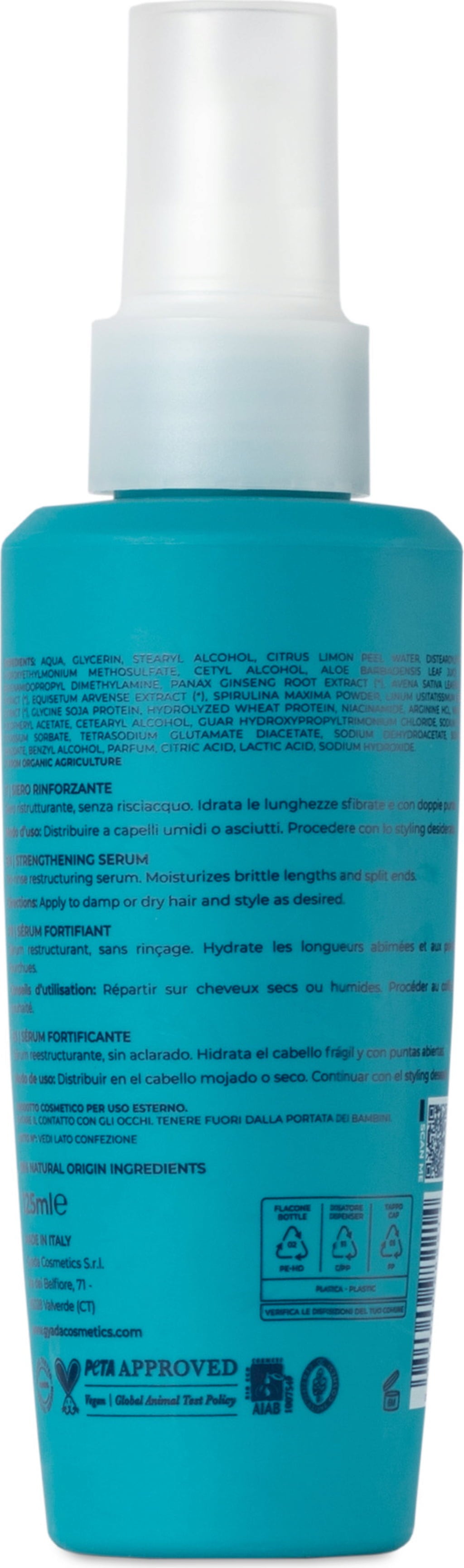 GYADA Strengthening Hair Serum with Spirulina - 125 ml