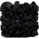 Veganboost Satin Scrunchie, Big Size - Black