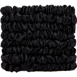 Veganboost Satin Scrunchie, Small Size - Black