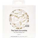 Veganboost Chouchou en Satin, Big Size - Blanc