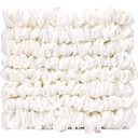 Veganboost Satin Scrunchie, Small Size - White