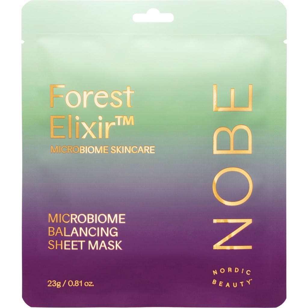 NOBE Nordic Beauty Forest Elixir® Microbiome Balancing Sheet Mask