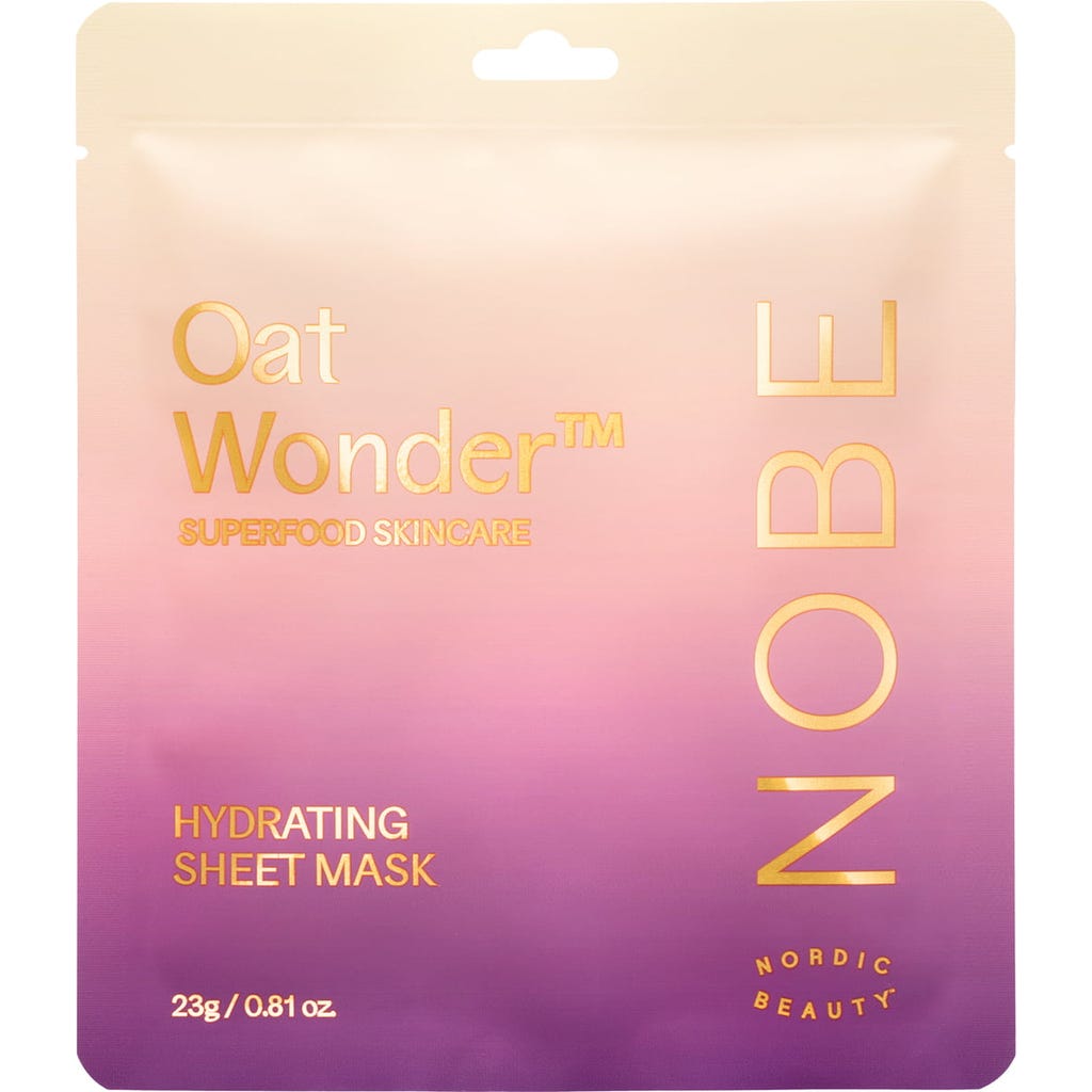 NOBE Nordic Beauty Oat Wonder® Hydrating Sheet Mask - Cosmeterie