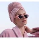 Veganboost Hair Towel - Rose Quartz
