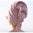 Veganboost Hair Towel - Rose Quartz