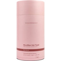 Veganboost Hair Towel - Rose Quartz