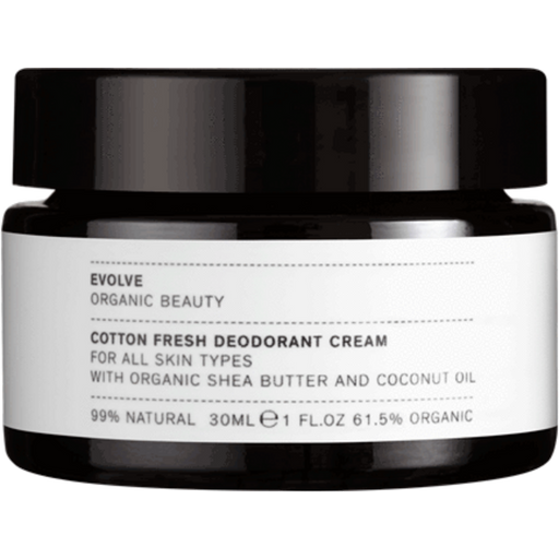 Evolve Organic Beauty Cotton Fresh Deodorant krema - 30 ml