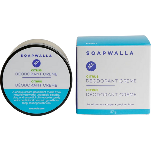 Soapwalla Déodorant Crème Citrus - 56 g