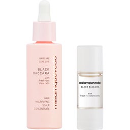 Black Baccara Hair Multiplying Scalp Concentrate + Pre-Treatment Exfoliator - 1 set.