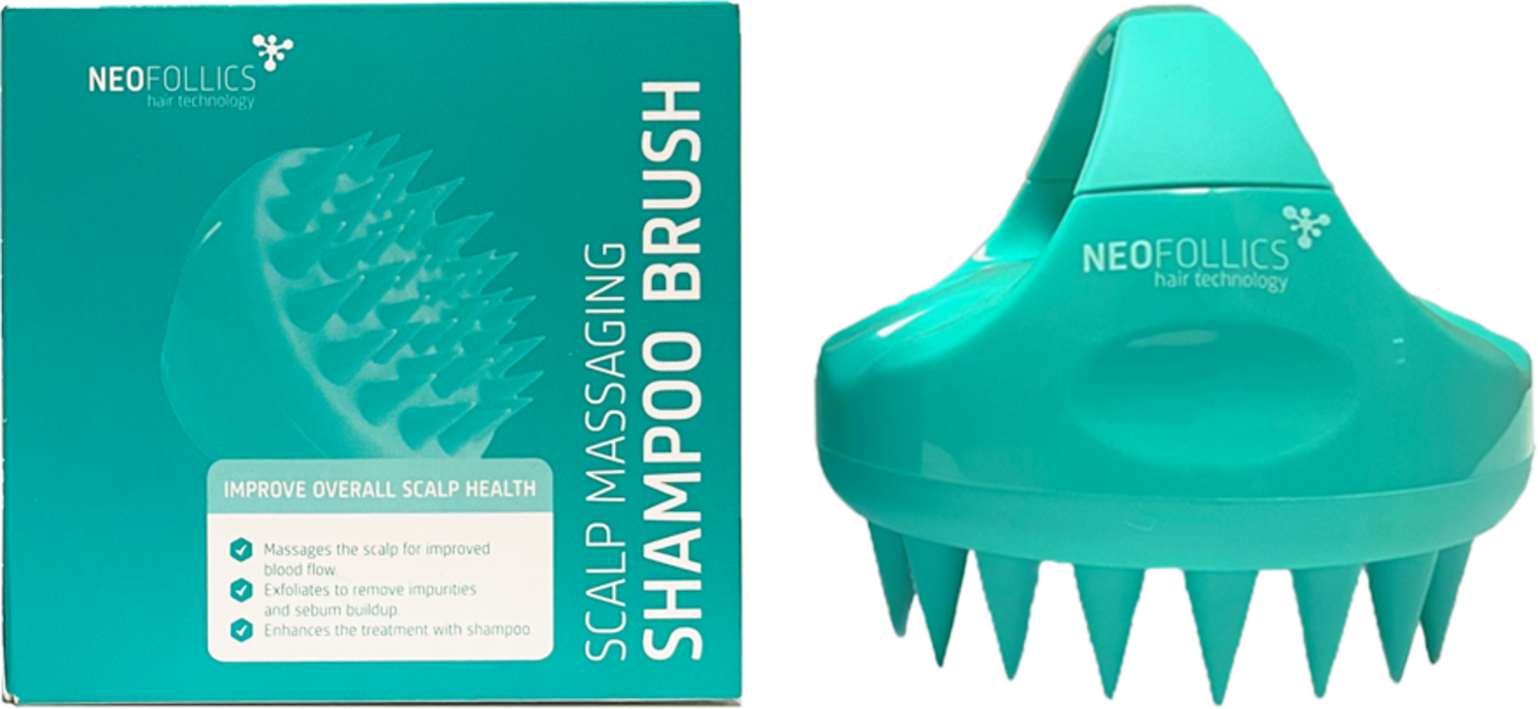 Neofollics Scalp Massage Brush - 1 Pc