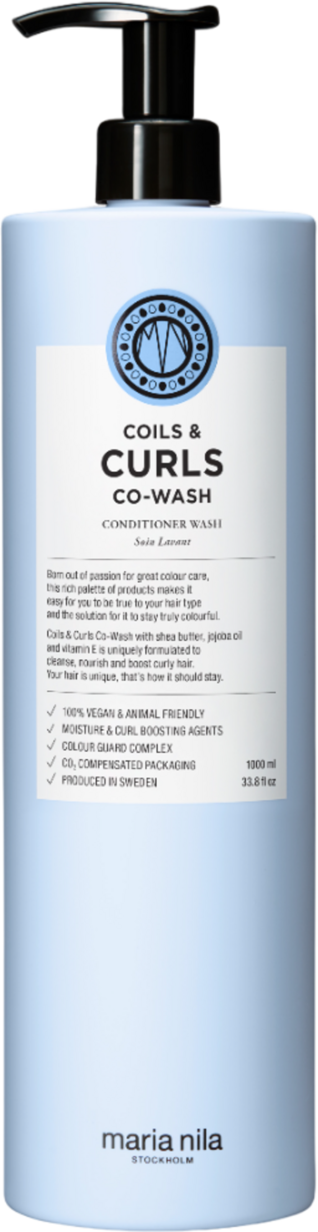 Maria Nila Coils & Curls Co-Wash - 1.000 ml