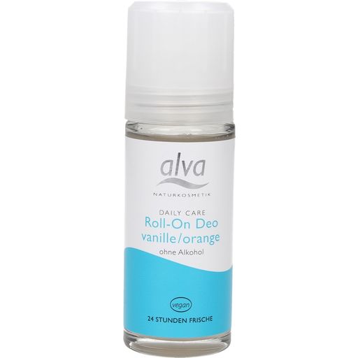 Alva Naturkosmetik Roll-on Deodorant Vanilla-Orange - 50 ml