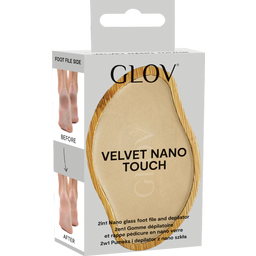 Velvet Nano Touch 2in1 Nano Glass Foot File & Depilator