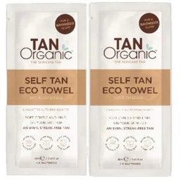 Self Tan Eco Towel - 2 x 10 ml