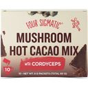 Mushroom Hot Cacao Mix with Cordyceps - 10 unidades