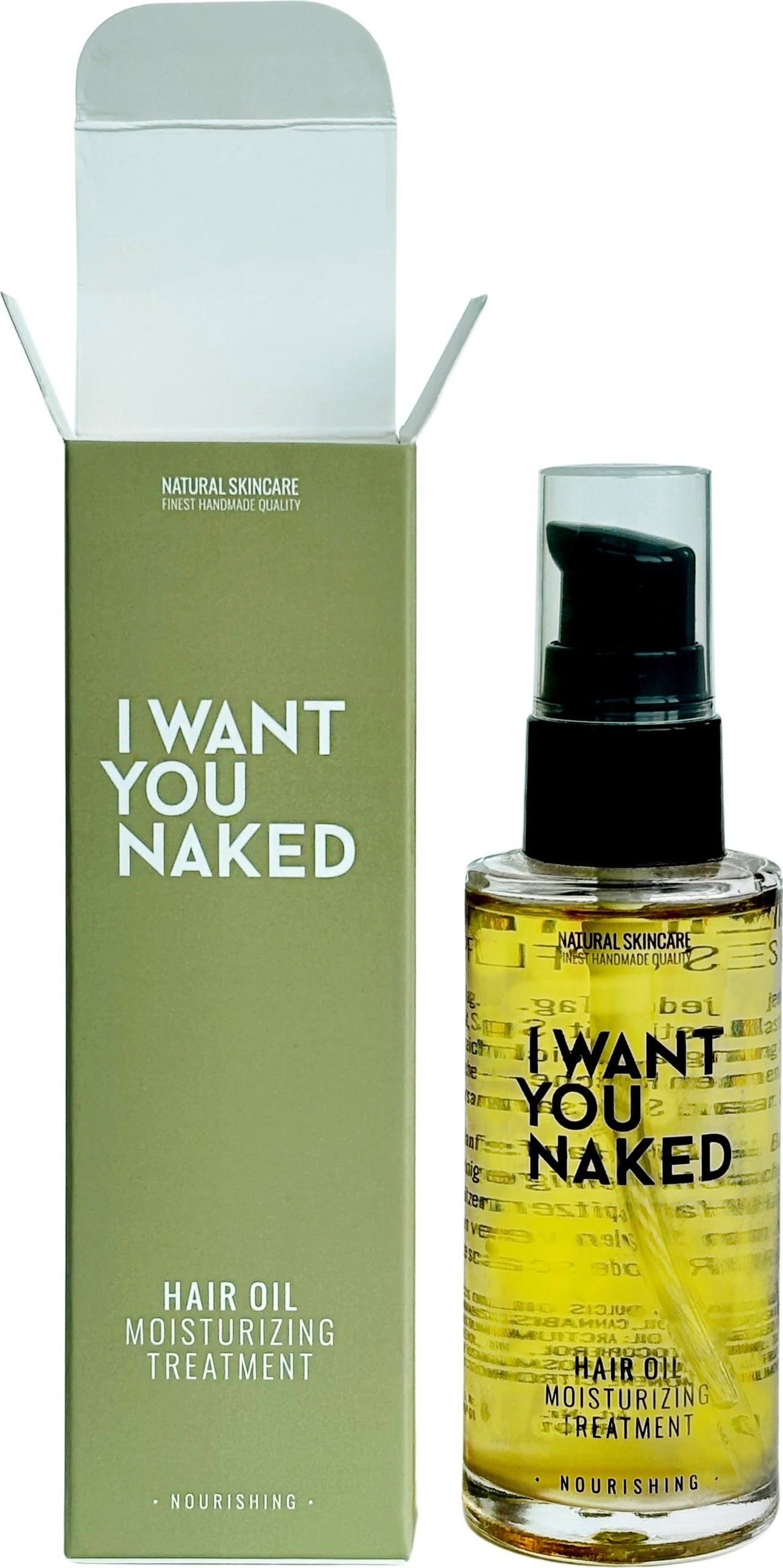 I WANT YOU NAKED Moisturizing Hair Oil