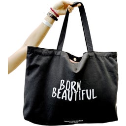 Bombažna vrečka BORN BEAUTIFUL XL