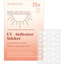 APRICOT Beauty UV-indikatorklistermärken - 72 st.