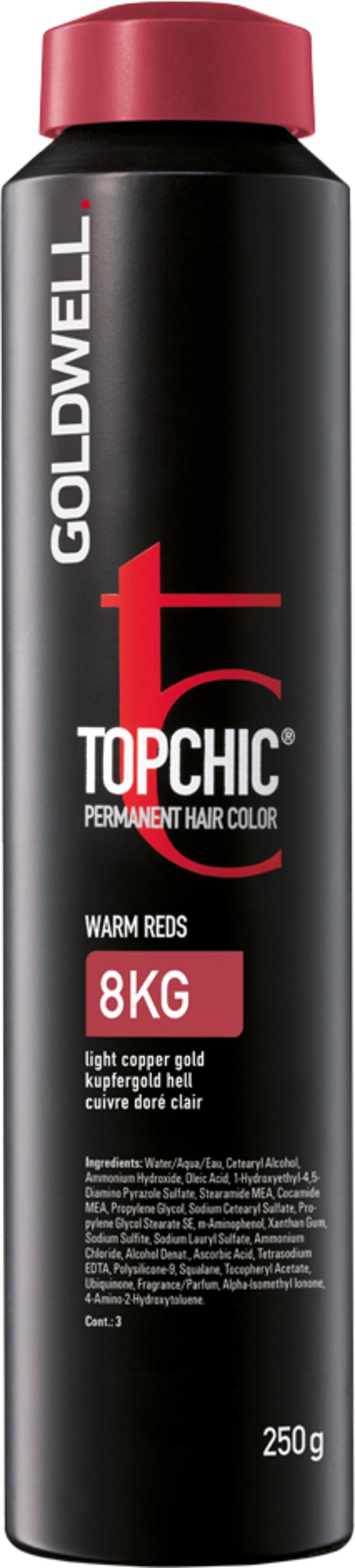 Goldwell Reds GOLDWELL Topchic Permanent Hair Color Warm Reds Dose - Cosmeterie