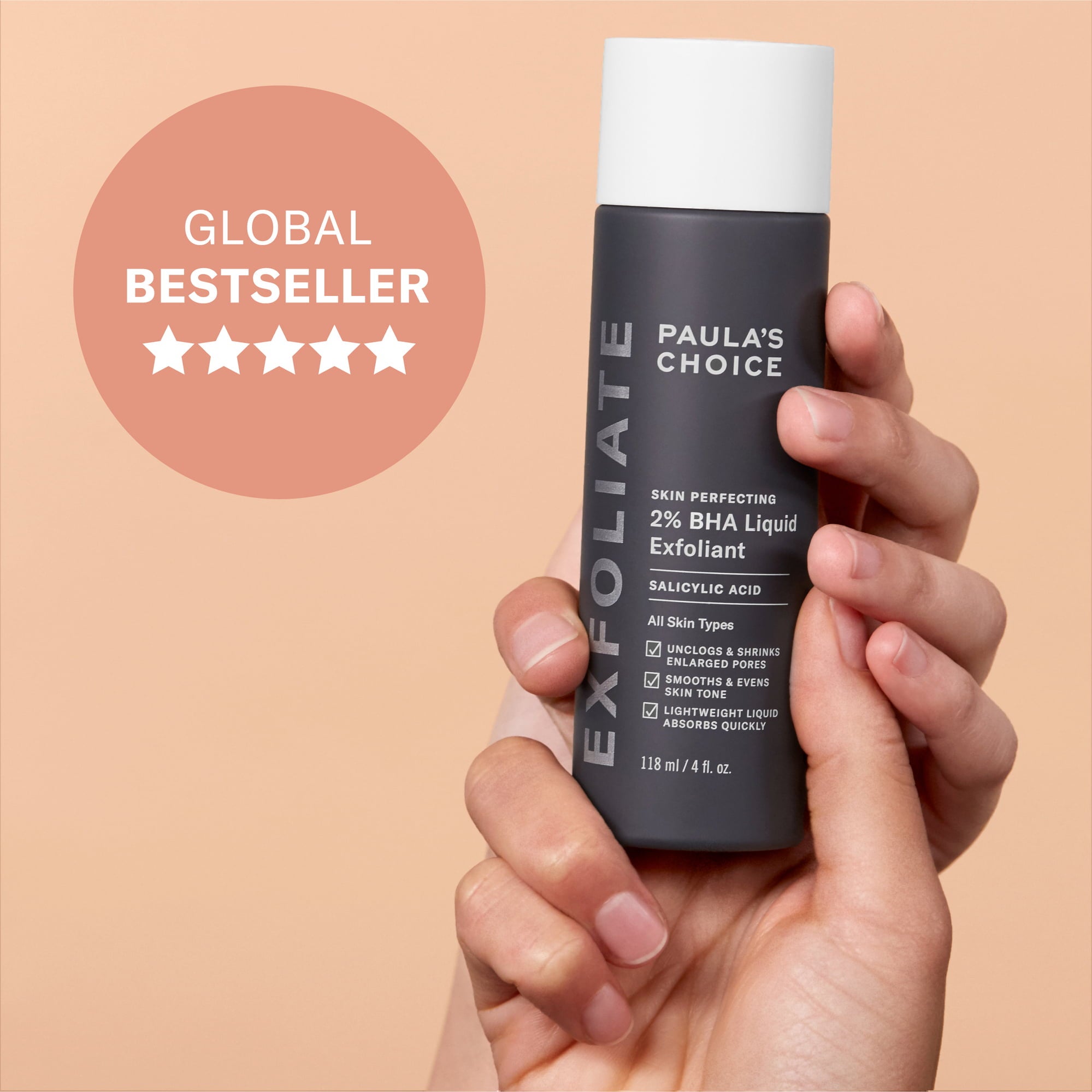 Paula s Choice Skin Perfecting 2 BHA Liquid Exfoliant Cosmeterie 