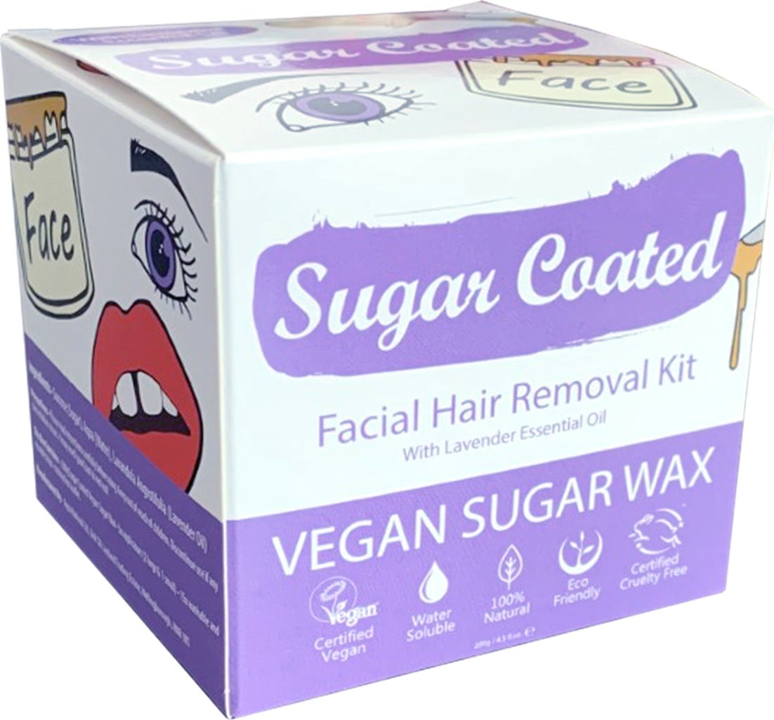 Sugar Coated Facial Hair Removal Kit, 200 g Boutique en ligne Cosmeterie